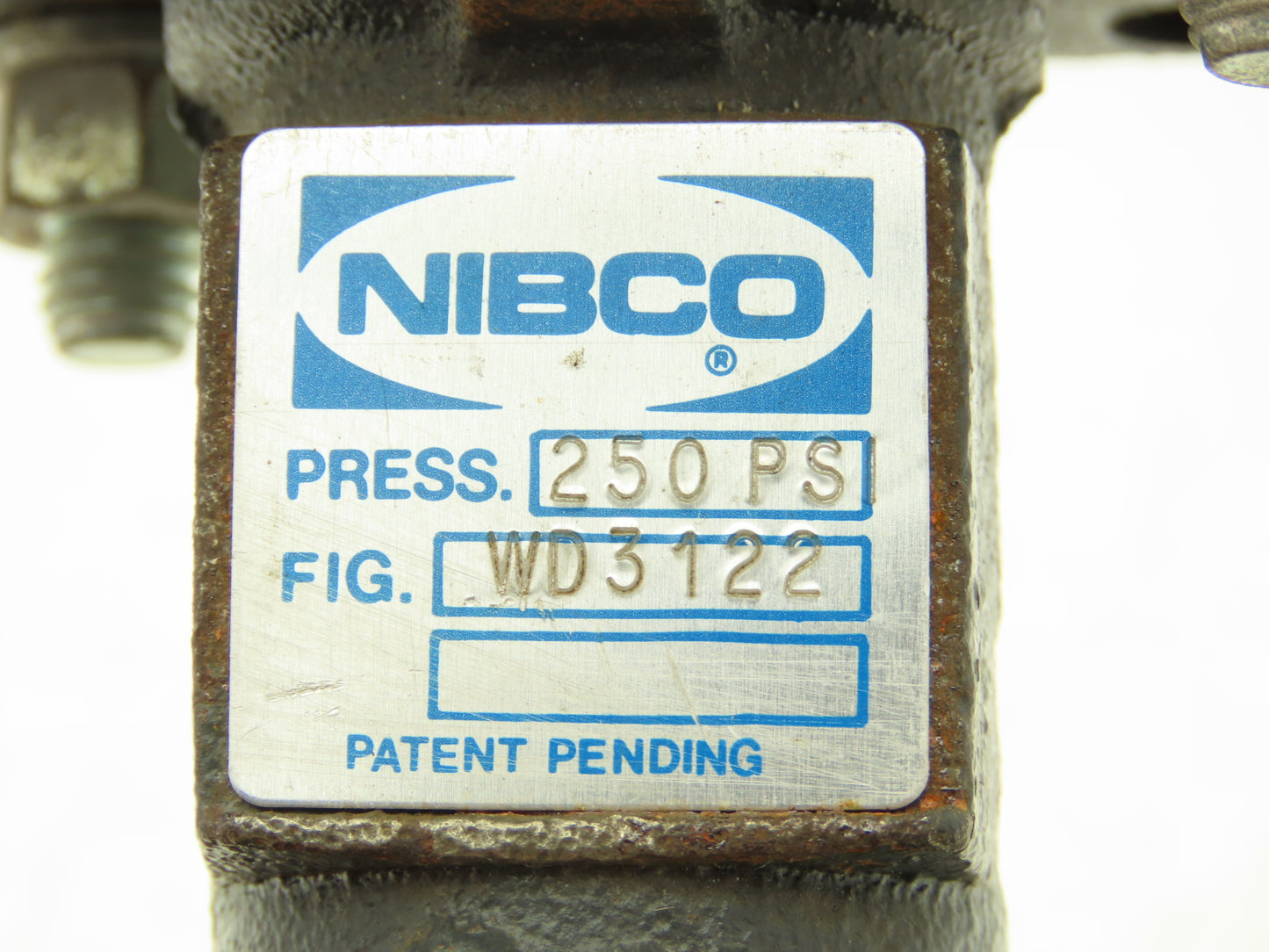 Nibco WD3122  2-1/2" Wafer Butterfly Valve Ductile Iron 250 PSI No Handle