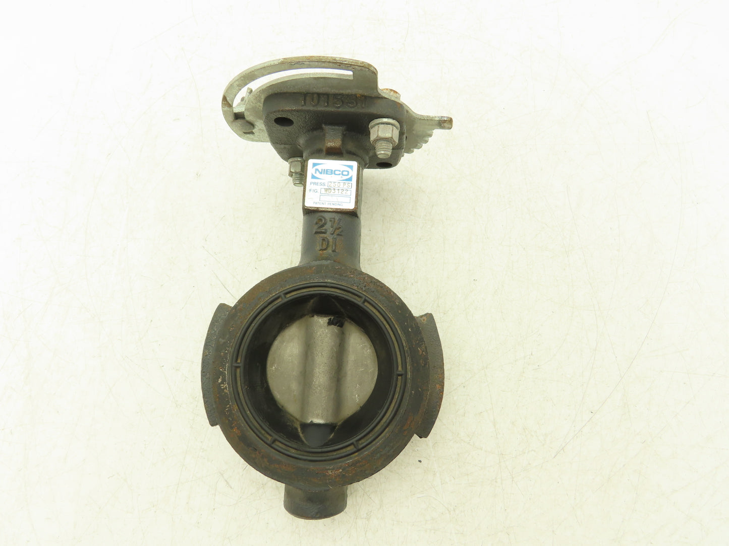Nibco WD3122  2-1/2" Wafer Butterfly Valve Ductile Iron 250 PSI No Handle