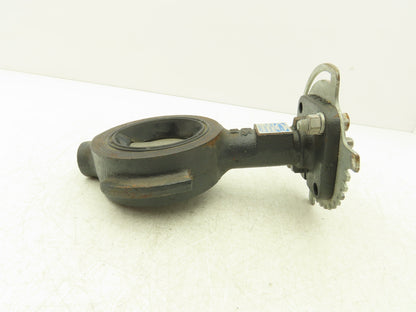 Nibco WD3122  2-1/2" Wafer Butterfly Valve Ductile Iron 250 PSI No Handle