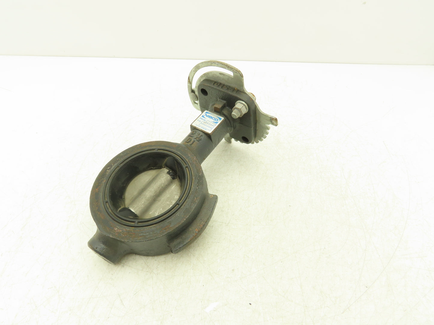 Nibco WD3122  2-1/2" Wafer Butterfly Valve Ductile Iron 250 PSI No Handle