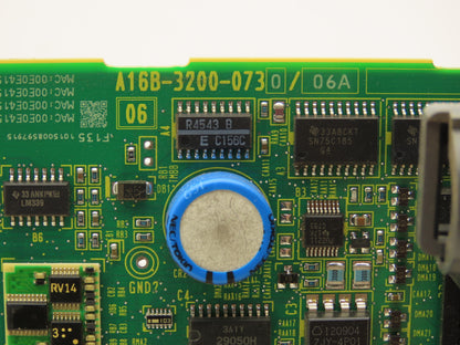 Fanuc A16B-3200-0730/06A Printed Circuit Board PCB Main Control Module Slot Rack