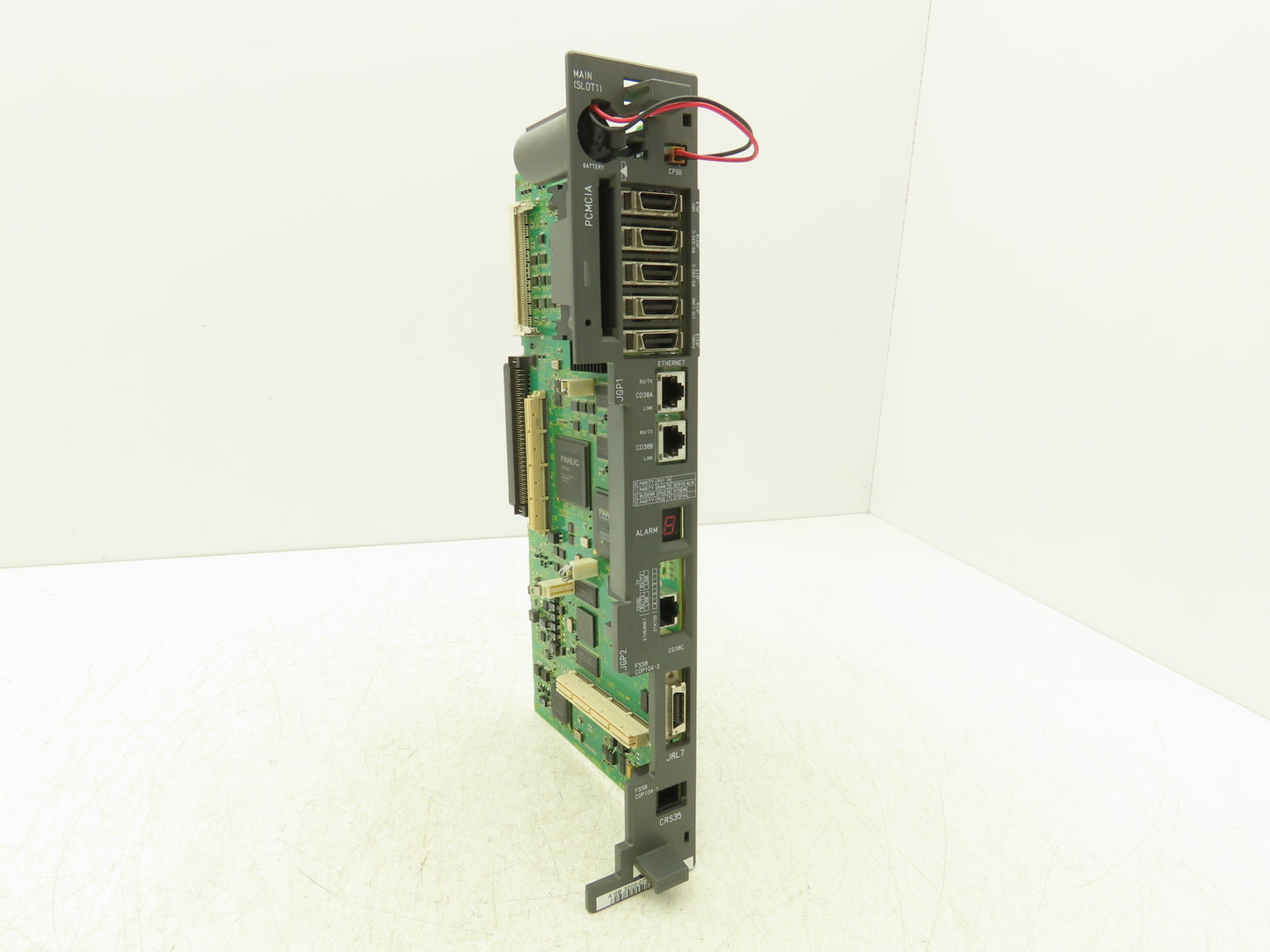 Fanuc A16B-3200-0730/06A Printed Circuit Board PCB Main Control Module Slot Rack
