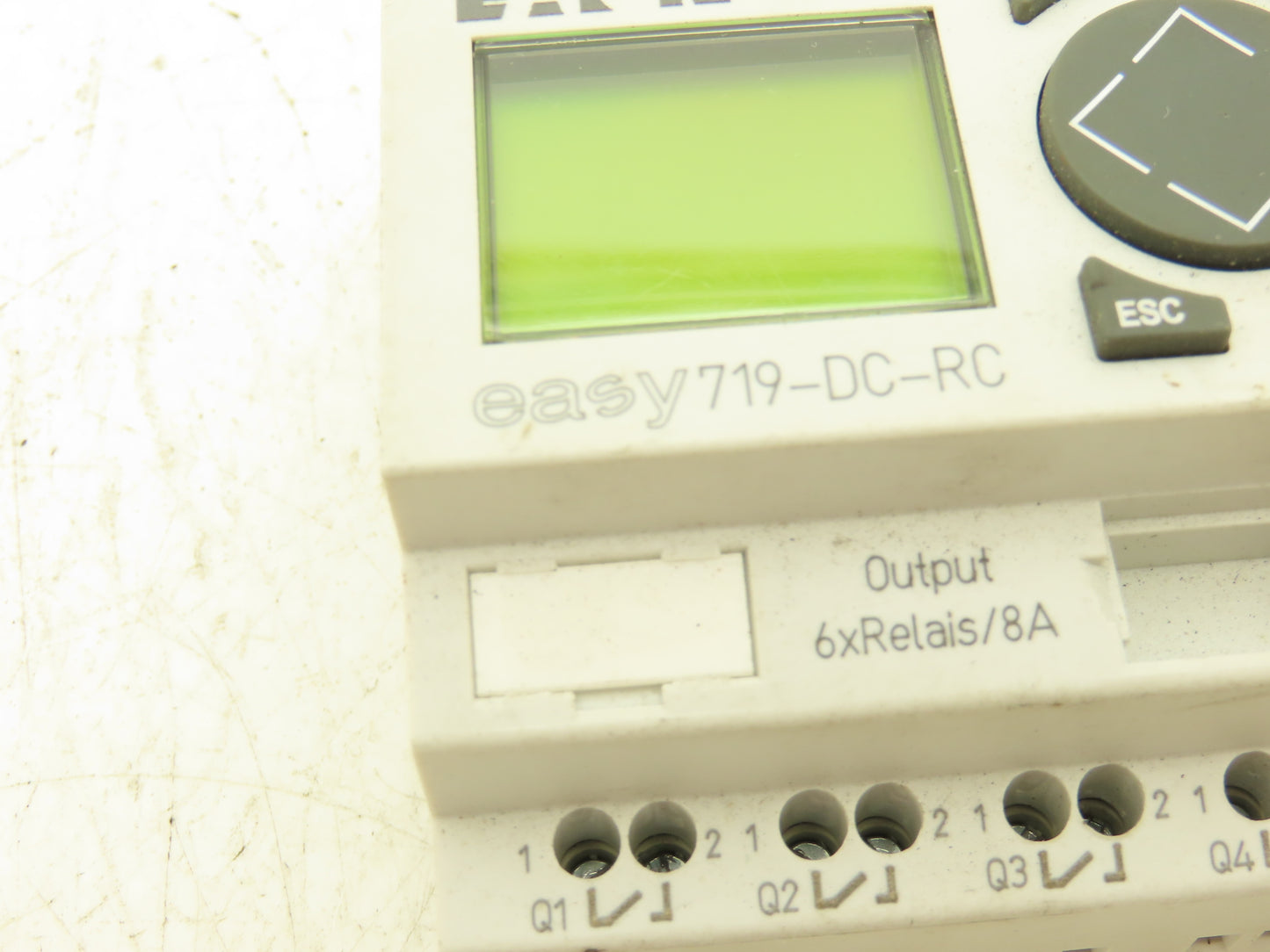 Eaton EASY719-DC-RC  Moeller Smart Programmable Relay Clock & Display 24VDC 8A