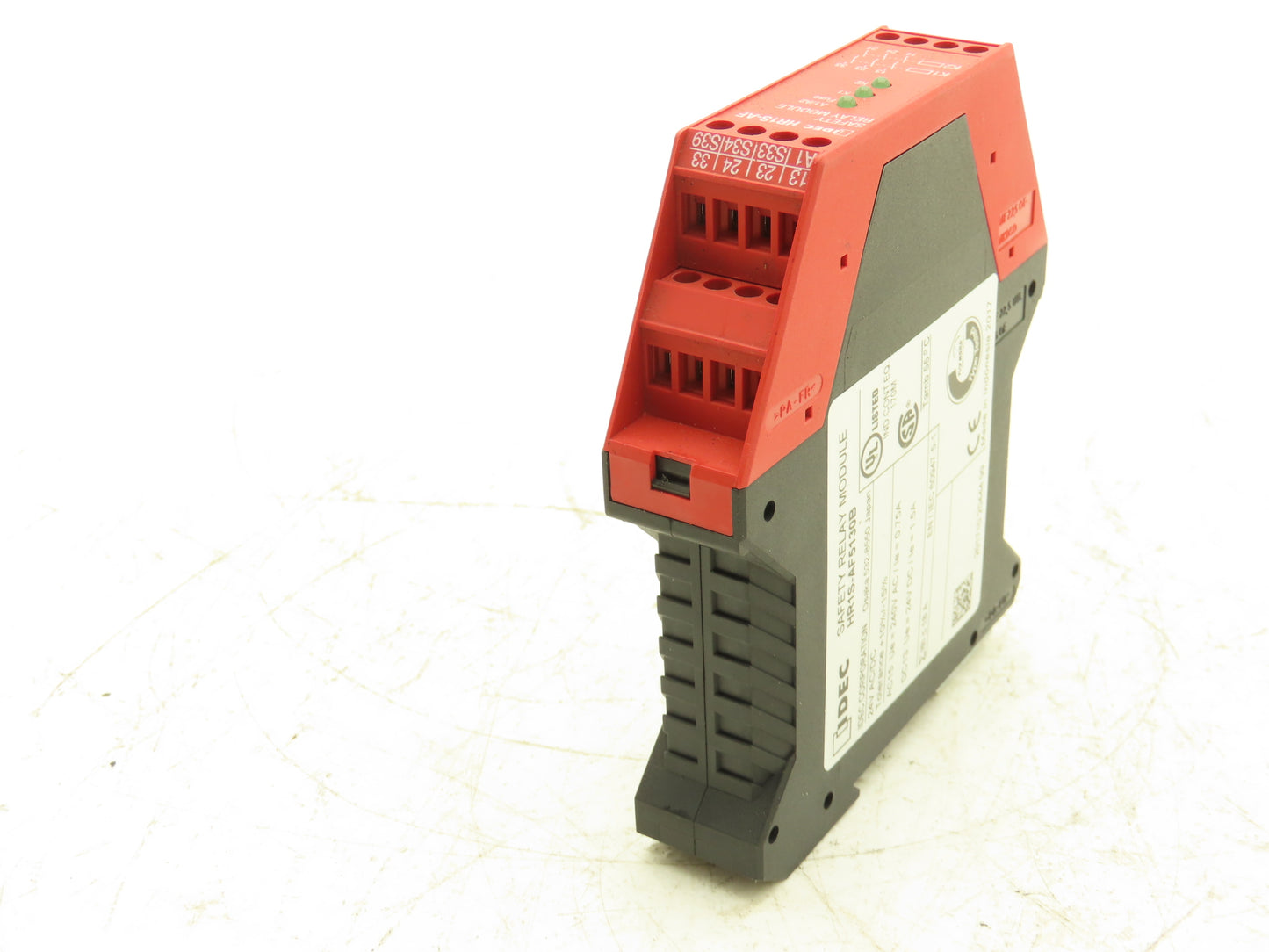 IDEC Corporation HR1S-AF5130B E-Stop Safety Relay Module 24V AC/DC Lot of 2