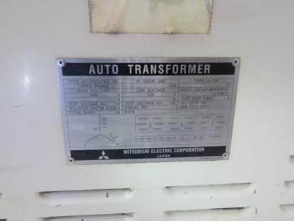 Mitsubishi Power Transformer 45KVA 3PH HV 240/380/400/415/440/480 LV 220V Okuma