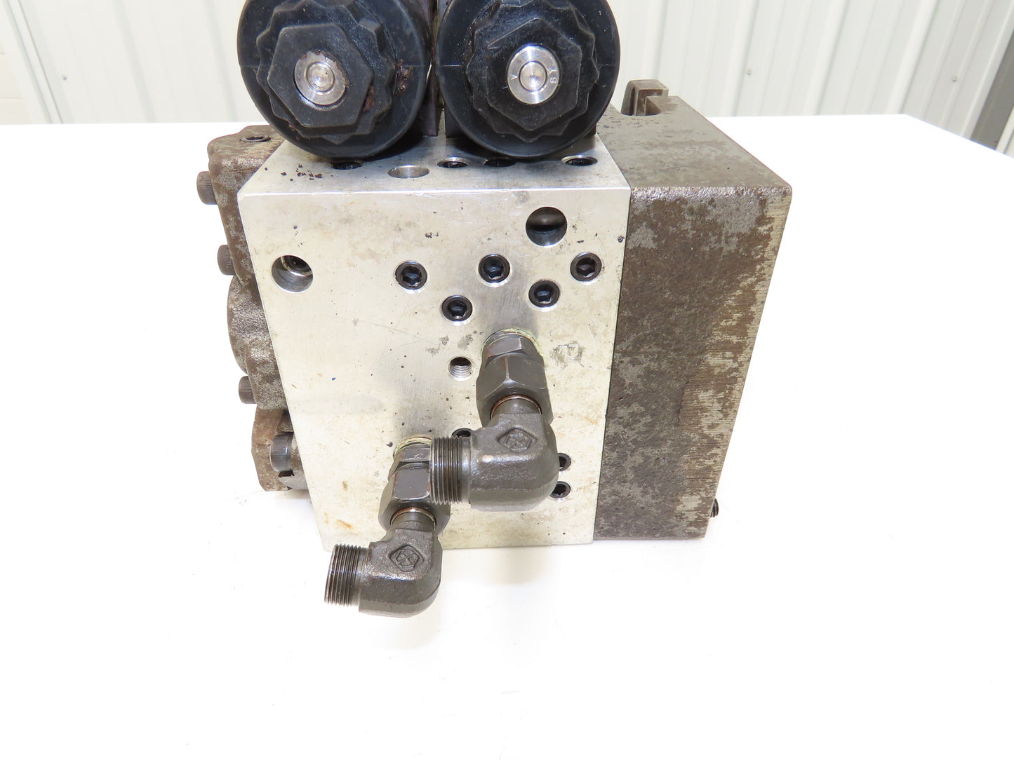 Nippon Gerotor 25604828 Hydraulic Index Motor W Solenoid Control Valves 1" Shaft