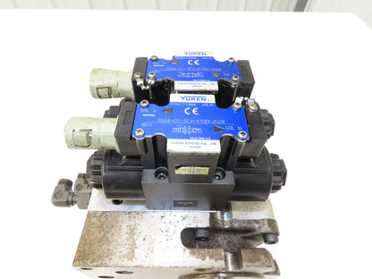 Nippon Gerotor 25604828 Hydraulic Index Motor W Solenoid Control Valves 1" Shaft