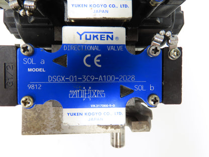 Nippon Gerotor 25604828 Hydraulic Index Motor W Solenoid Control Valves 1" Shaft