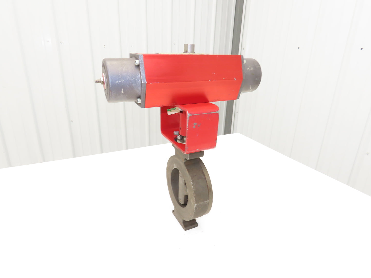 Preferred CO2 System 4" Wafer Butterfly Valve & Pneumatic Actuator Spring Return