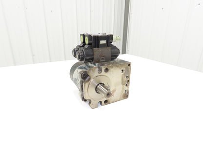 Nippon Gerotor 25604835 Hydraulic Index Motor W Solenoid Control Valves 1" Shaft