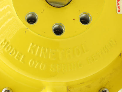 Kinetrol 070 Pneumatic Actuator Spring Return w/Stainless Flap Valve 10.7" OD