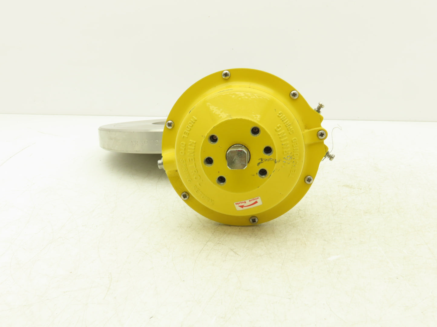 Kinetrol 070 Pneumatic Actuator Spring Return w/Stainless Flap Valve 10.7" OD