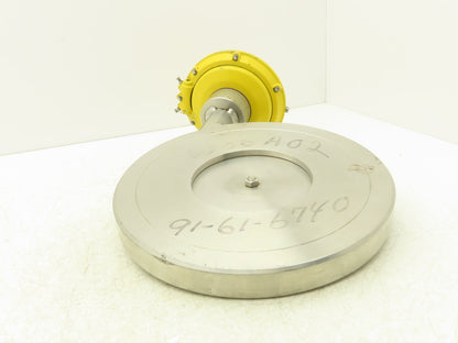 Kinetrol 070 Pneumatic Actuator Spring Return w/Stainless Flap Valve 10.7" OD