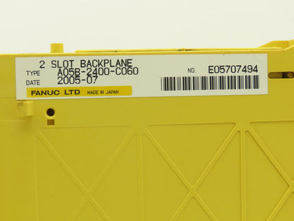 Fanuc A05B-2400-C060 PCB Slot Rack Assembly With Set Of Circuit Boards *Read