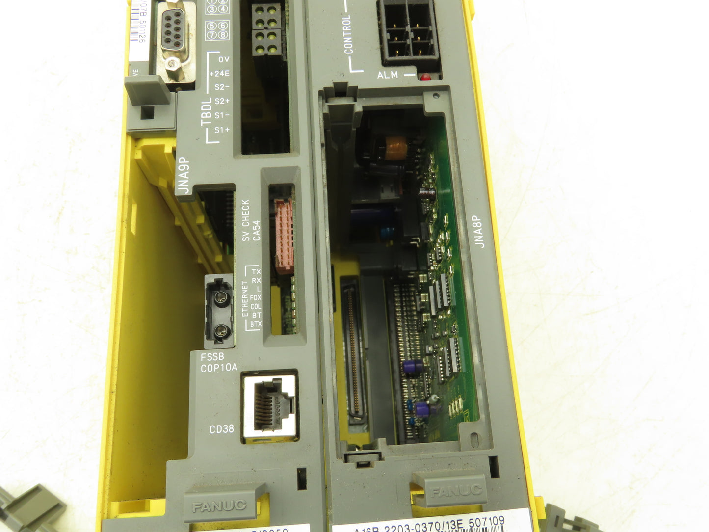 Fanuc A05B-2400-C060 PCB Slot Rack Assembly With Set Of Circuit Boards *Read