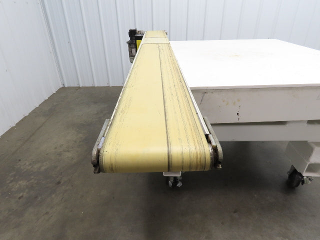 Dorner 3200  8"W x 83"L Low Profile Belt Conveyor 115V Variable Speed 10-175FPM