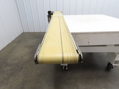 Dorner 3200  8"W x 83"L Low Profile Belt Conveyor 115V Variable Speed 10-175FPM