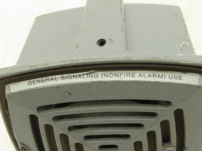 Edwards 877-G1 Weatherproof Vibrating Horn Audible Signal Appliance 24VDC Alarm