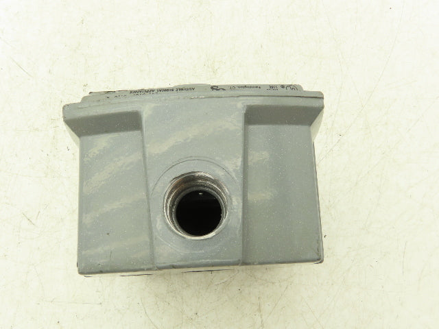 Edwards 877-G1 Weatherproof Vibrating Horn Audible Signal Appliance 24VDC Alarm