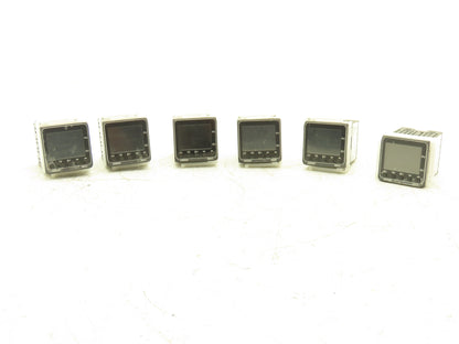 Omron E5CC-QX2ASM-800 Digital Temperature Controller 250VAC Ver 2.1 Lot of 6