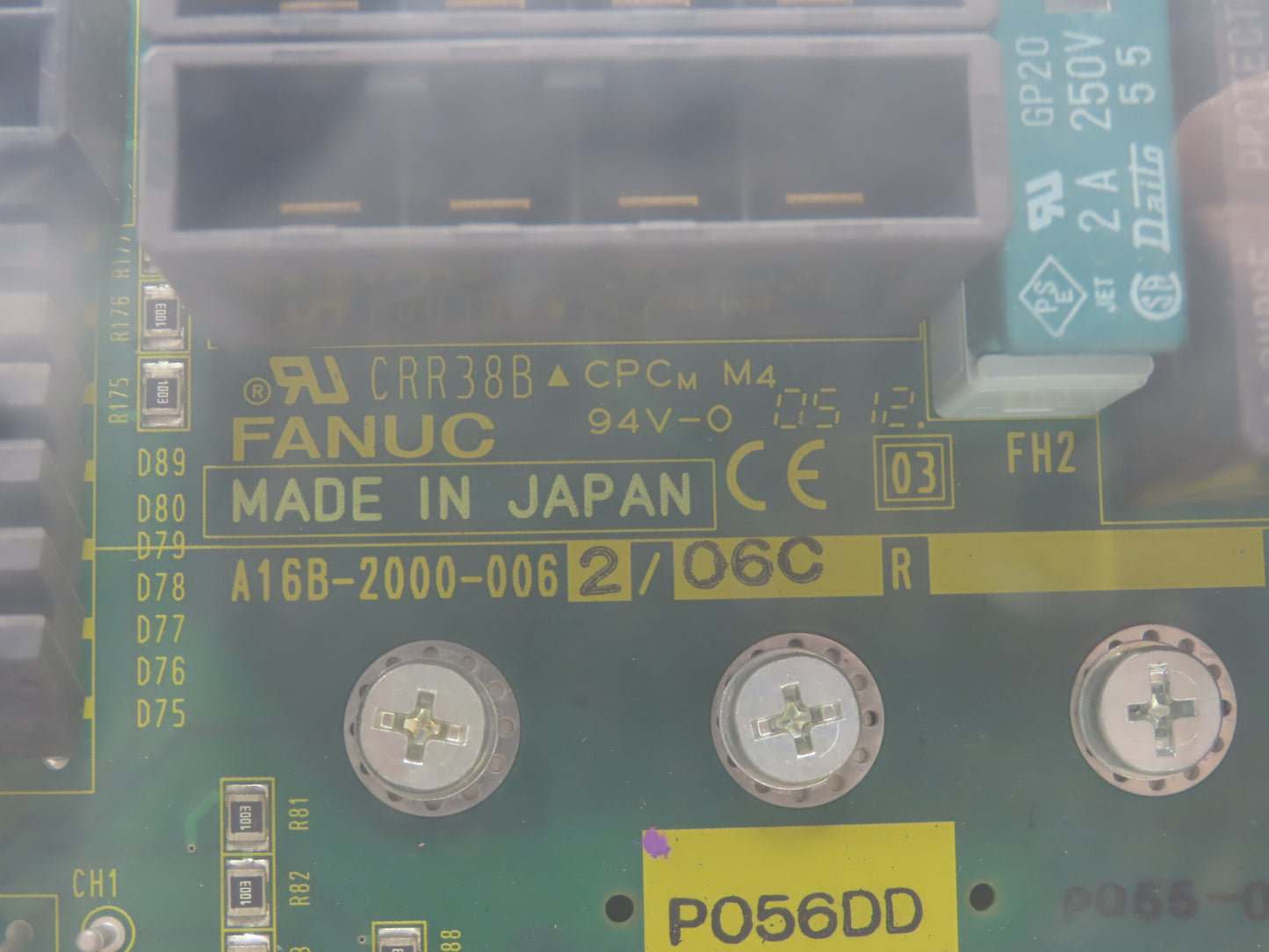 Fanuc A16B-2000-0062/06C AC Servo Drive Amplifier Circuit Board Module