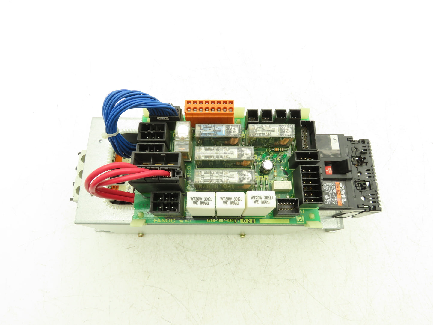 Fanuc A05B-2452-C521 Servo Drive E-Stop Unit Relay Control A20B-1007-0800/02B