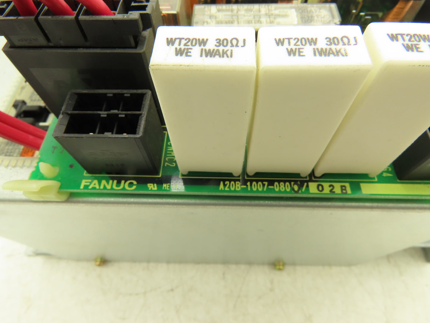 Fanuc A05B-2452-C521 Servo Drive E-Stop Unit Relay Control A20B-1007-0800/02B