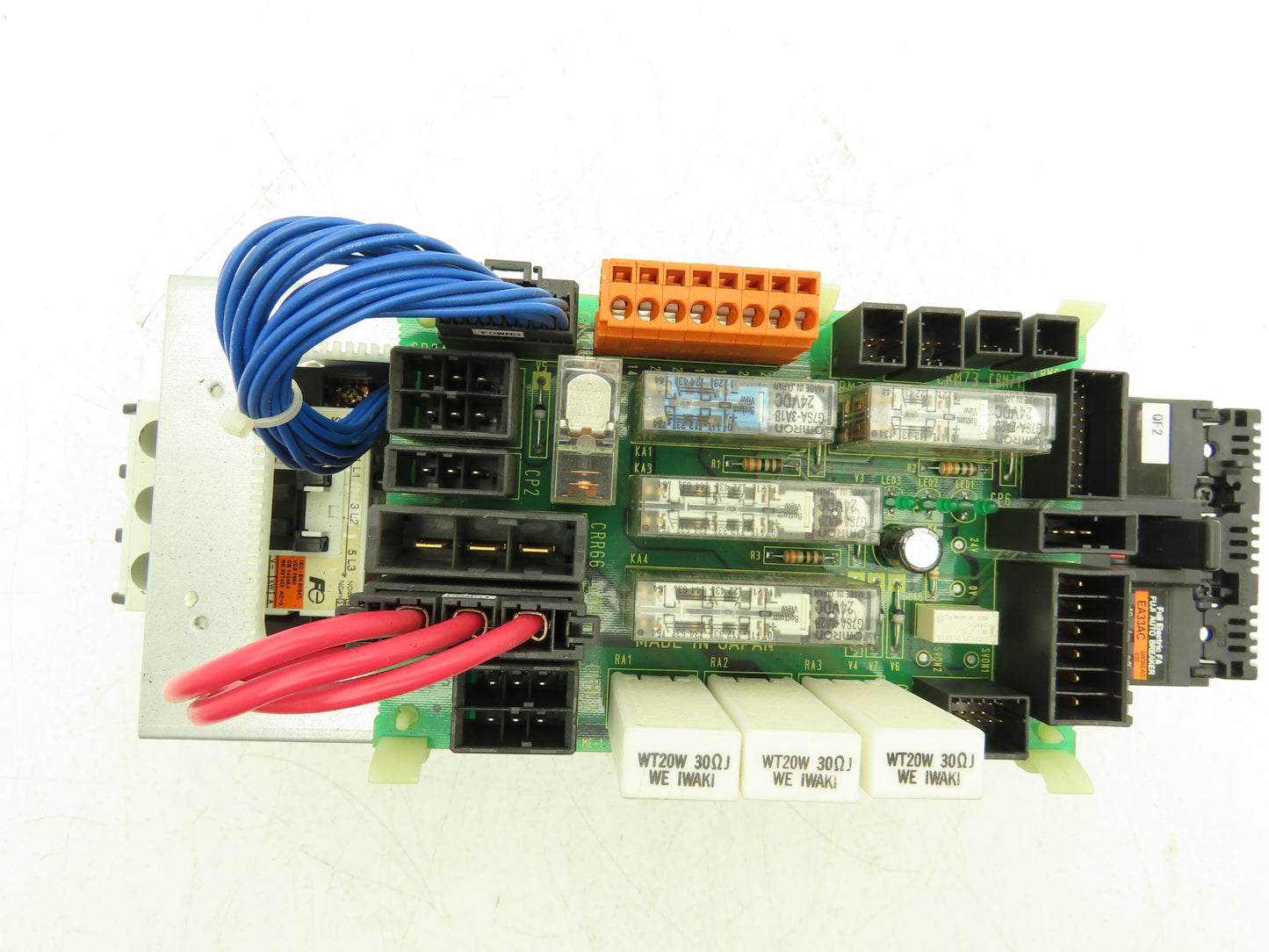 Fanuc A05B-2452-C521 Servo Drive E-Stop Unit Relay Control A20B-1007-0800/02B