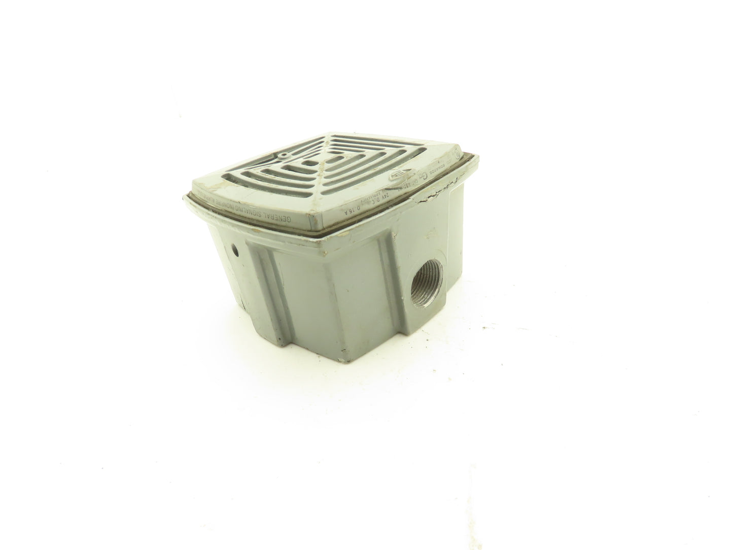 Edwards 877-G1 Weatherproof Vibrating Horn 24VDC Alarm Dented Lot of 2