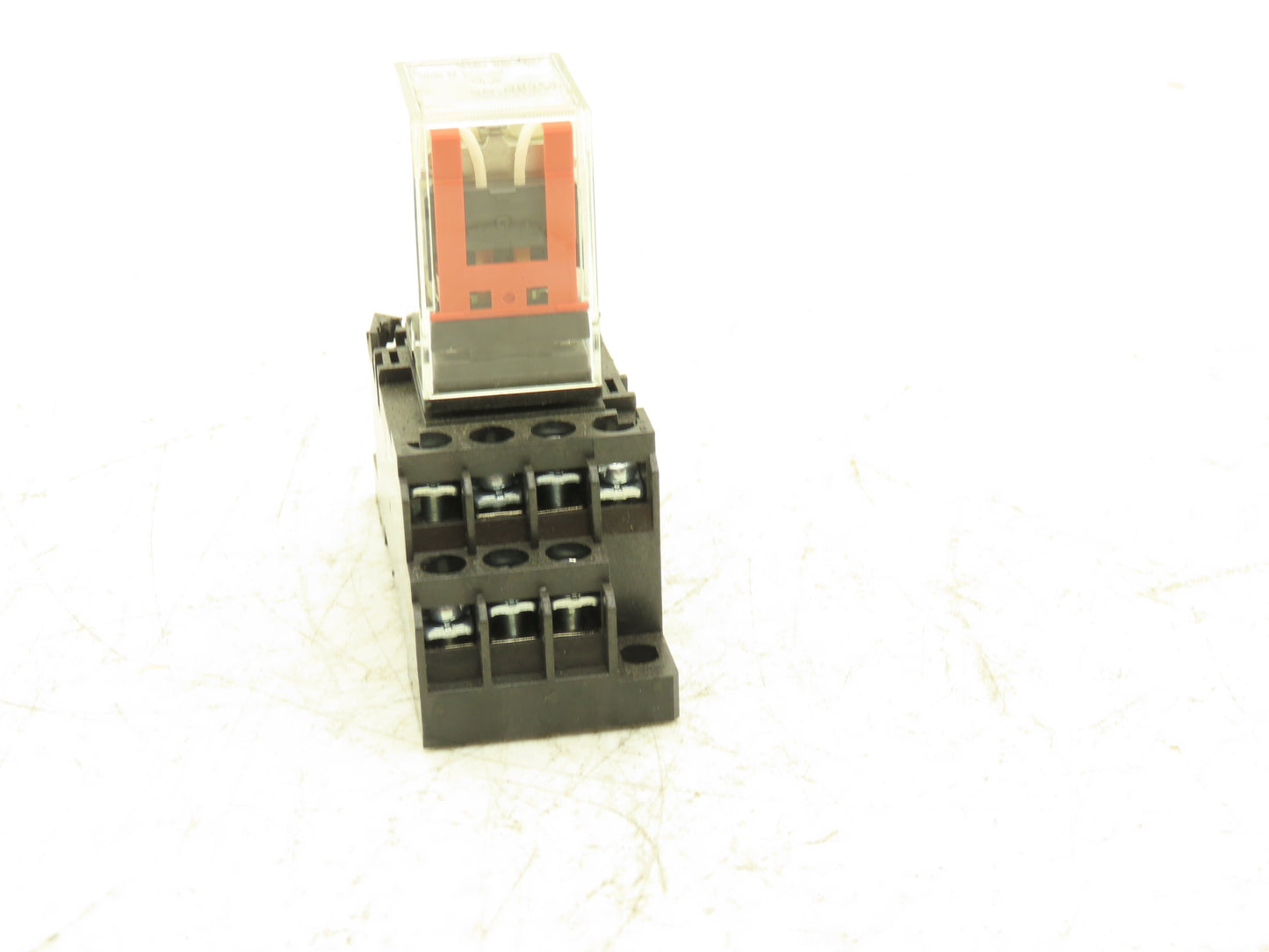 Omron MY4N-GS Relay 14-Pin 4 Pole LED Indicator 24VDC Coil w/ Base Lot of 12