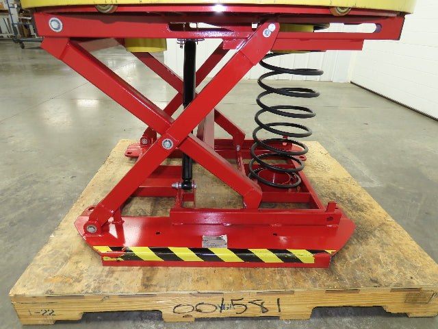 Southworth PP360-R4 Pallet Level Loader 43-3/4" Round Top 28" Lift Height
