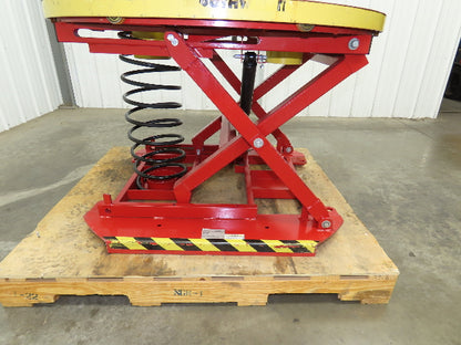 Southworth PP360-R4 Pallet Level Loader 43-3/4" Round Top 28" Lift Height
