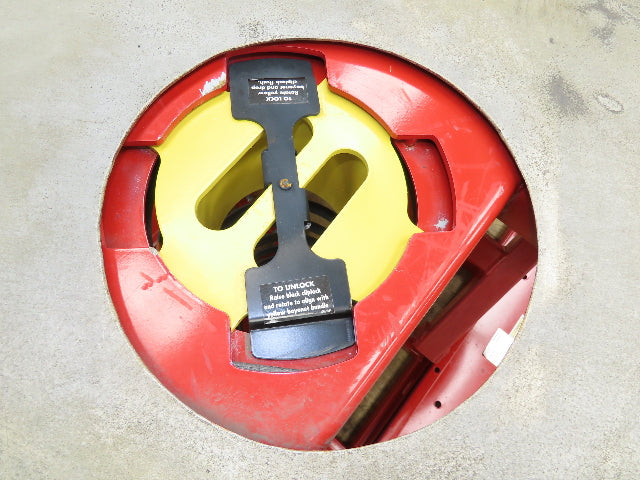 Southworth PP360-R4 Pallet Level Loader 43-3/4" Round Top 28" Lift Height