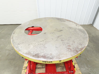 Southworth PP360-R4 Pallet Level Loader 43-3/4" Round Top 28" Lift Height