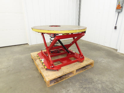 Southworth PP360-R4 Pallet Level Loader 43-3/4" Round Top 28" Lift Height