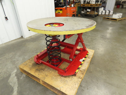 Southworth PP360-R4 Pallet Level Loader 43-3/4" Round Top 28" Lift Height