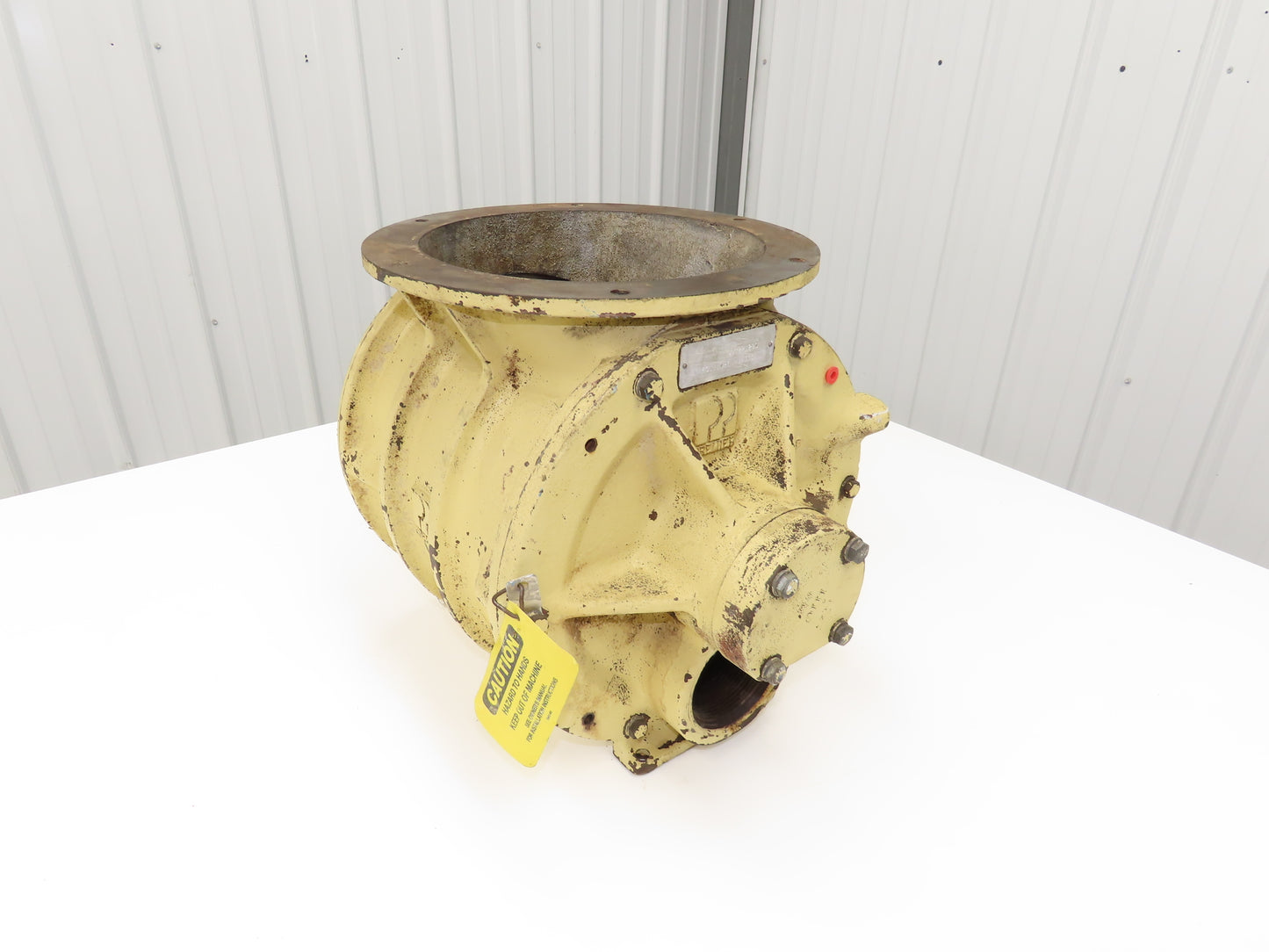 Premier Pneumatics Blow-Thru Conveying Airlock Diverter Valve 3"NPT x 10" Flange