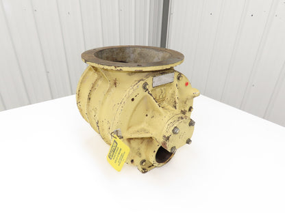 Premier Pneumatics Blow-Thru Conveying Airlock Diverter Valve 3"NPT x 10" Flange