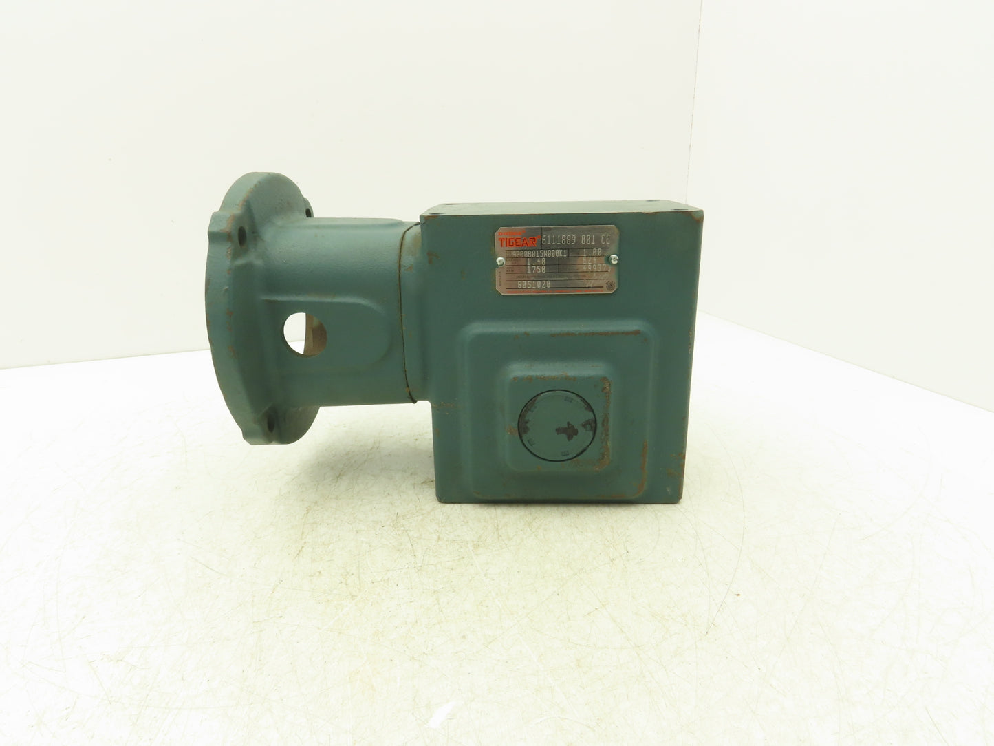 Dodge Tigear A200B015N000K1 Worm Gearbox 15:1 Reducer 1.4Hp 117rpm 140TC LH