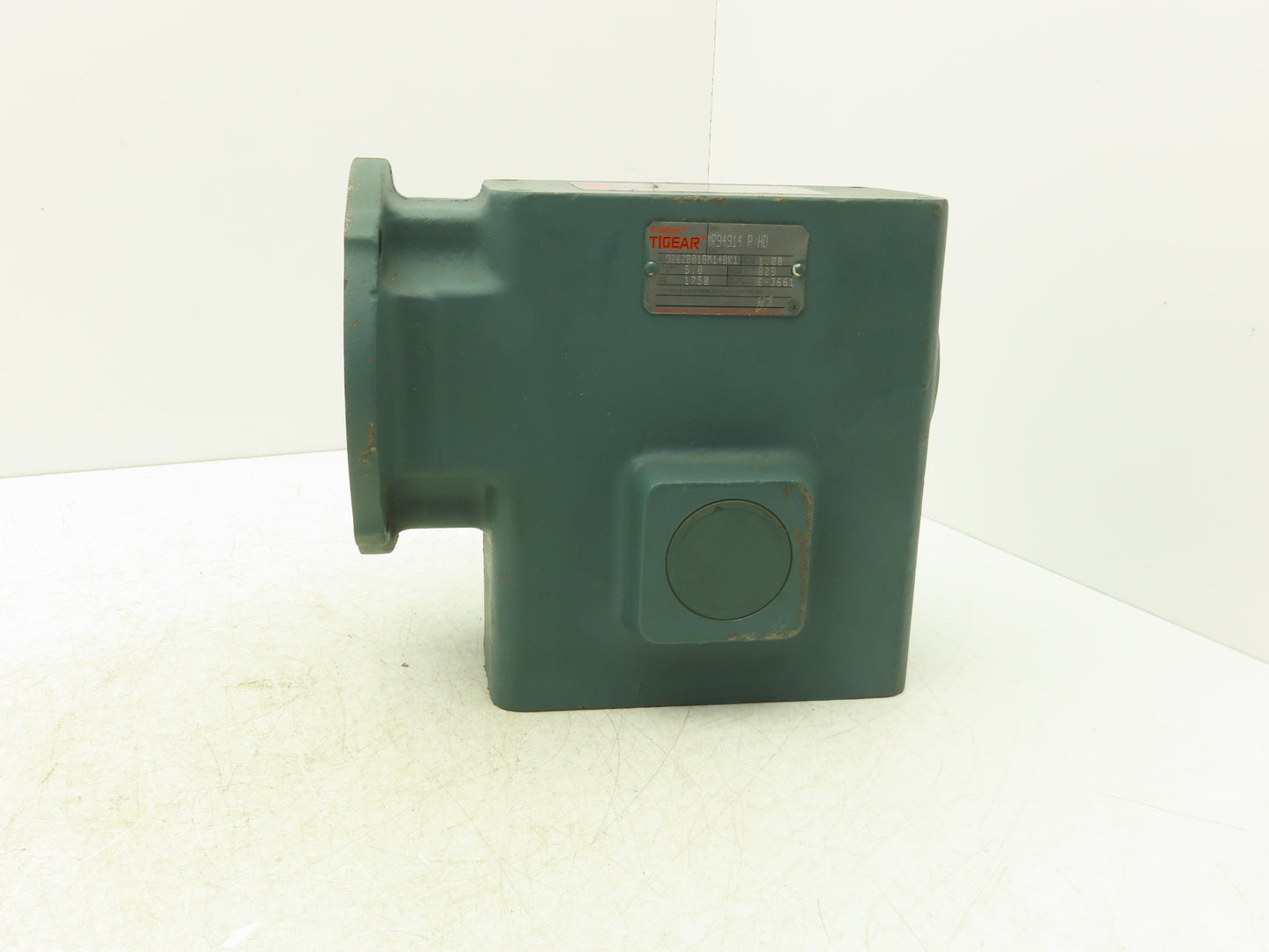 Dodge Tigear Q262B018M140K1 Worm Gearbox 18:1 Reducer 5Hp 97rpm 140TC LH Output