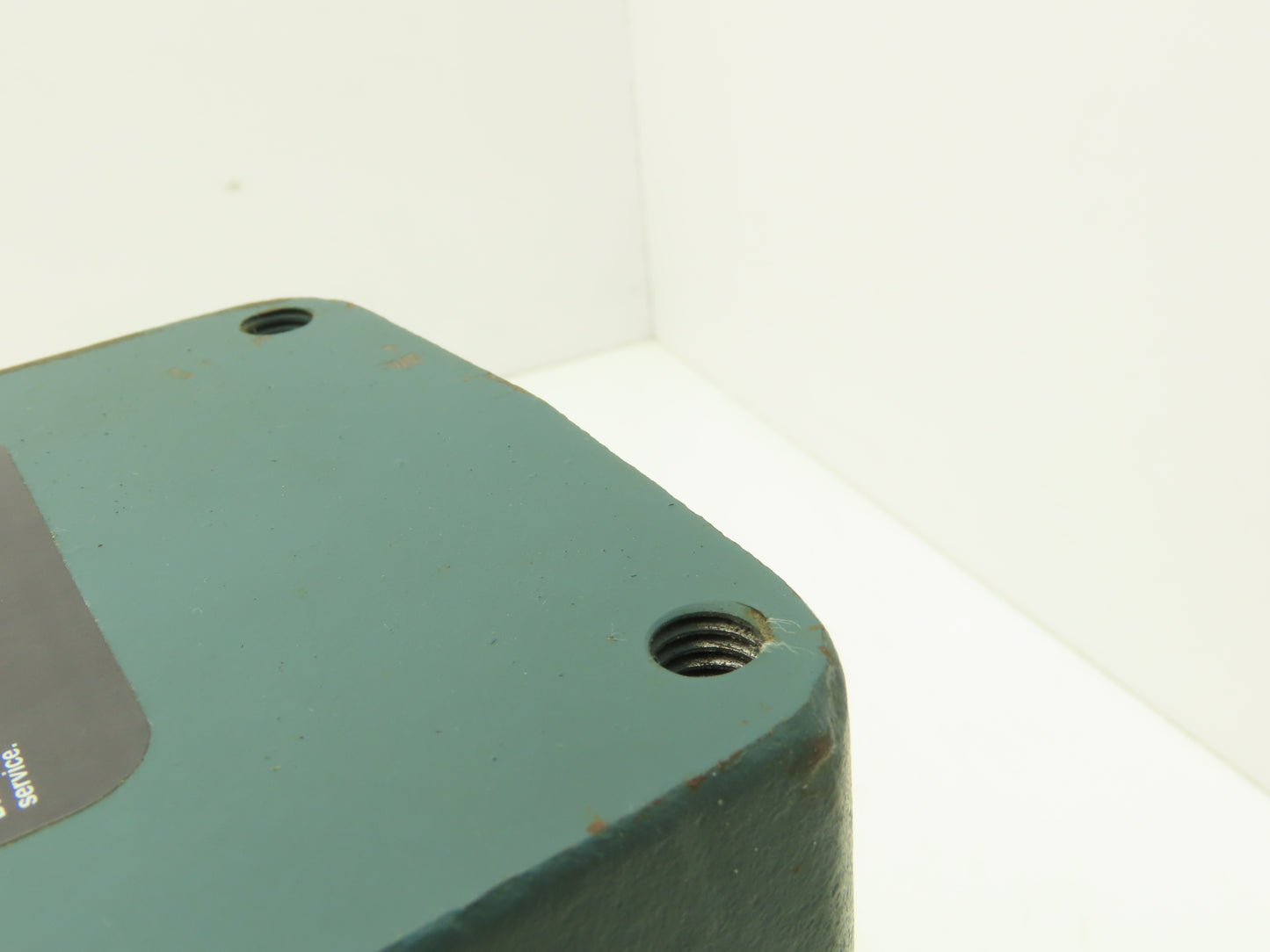 Dodge Tigear Q262B018M140K1 Worm Gearbox 18:1 Reducer 5Hp 97rpm 140TC LH Output