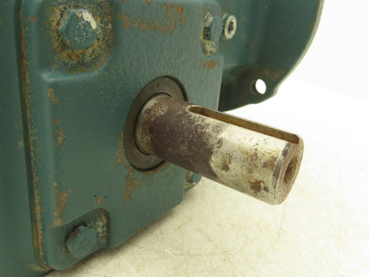 Dodge Tigear Q200B030M056K1 Worm Gearbox 30:1 Reducer 0.79Hp 58rpm 56C LH Output