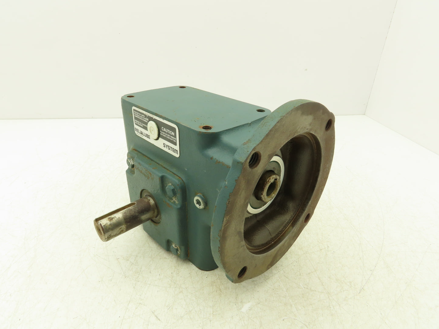 Dodge Tigear Q200B030M056K1 Worm Gearbox 30:1 Reducer 0.79Hp 58rpm 56C LH Output