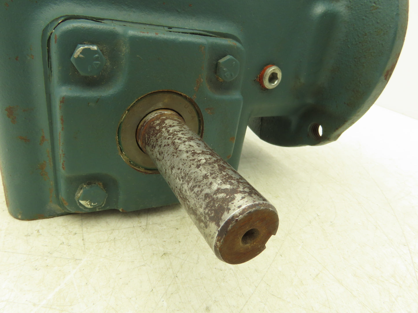 Dodge Tigear Q176Y015M056K1 Worm Gearbox 15:1 Reducer 1.2Hp 117rpm 56C LH Output