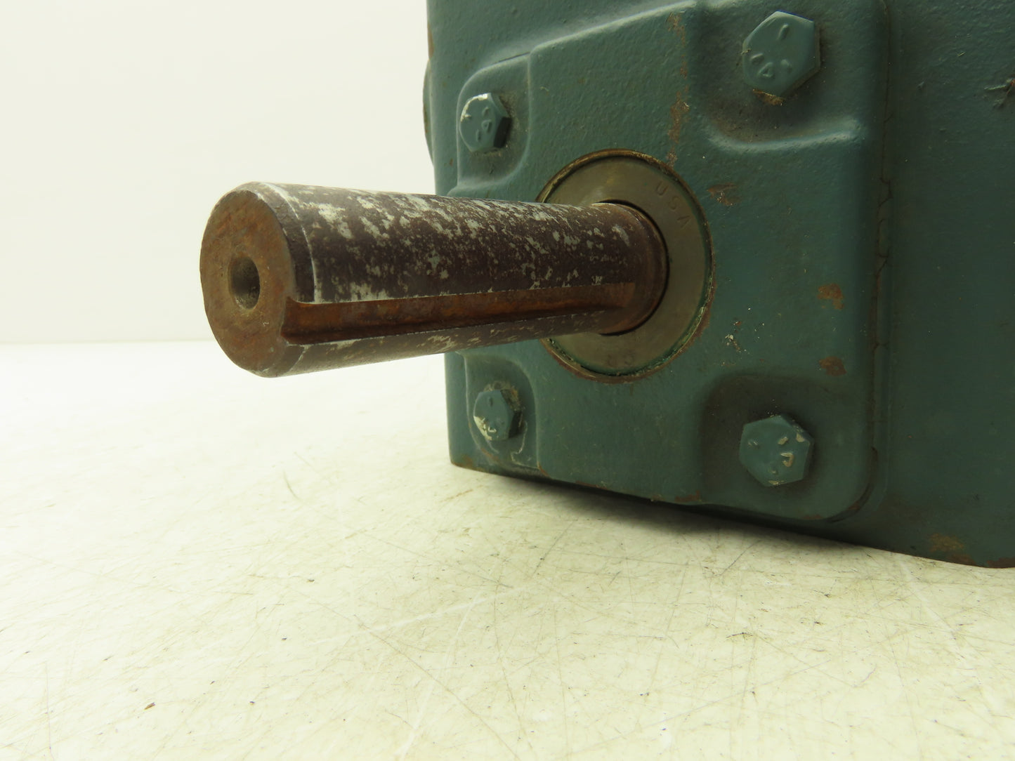 Dodge Tigear Q176Y015M056K1 Worm Gearbox 15:1 Reducer 1.2Hp 117rpm 56C LH Output