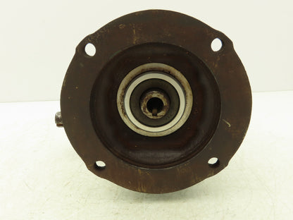 Dodge Tigear Q176Y015M056K1 Worm Gearbox 15:1 Reducer 1.2Hp 117rpm 56C LH Output