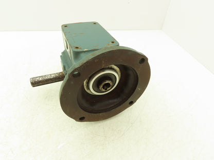 Dodge Tigear Q176Y015M056K1 Worm Gearbox 15:1 Reducer 1.2Hp 117rpm 56C LH Output