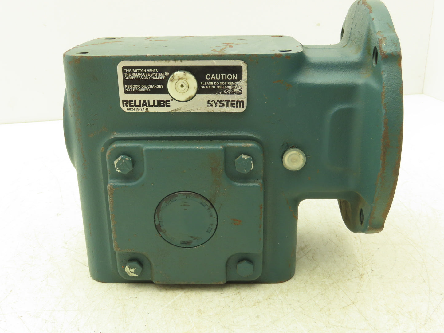 Dodge Tigear Q202Y010N140L1 Worm Gearbox 10:1 Reducer 2Hp 175rpm 140TC RH Output