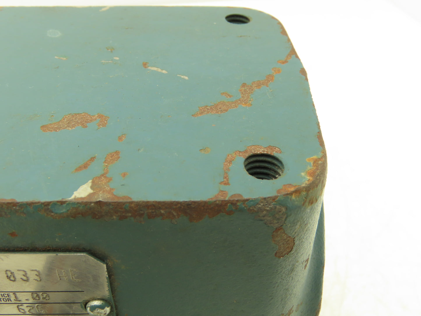 Dodge Tigear Q202Y010N140L1 Worm Gearbox 10:1 Reducer 2Hp 175rpm 140TC RH Output