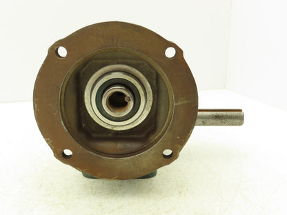 Dodge Tigear Q202Y010N140L1 Worm Gearbox 10:1 Reducer 2Hp 175rpm 140TC RH Output